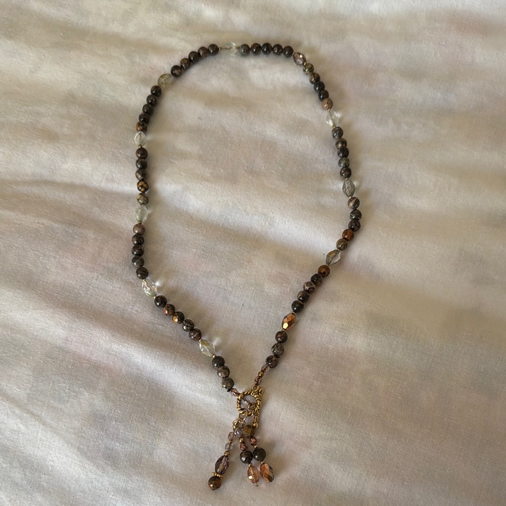 Elegant Multi-Color Beaded Necklace/bracelet